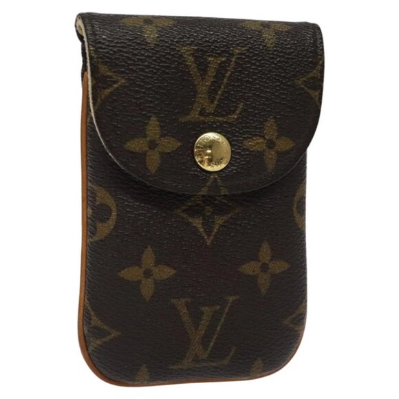 LOUIS VUITTON Monogram EtuiTelephonne MM Cell Phone Case - Picture 1 of 16